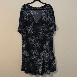 Amazon Floral Print Swimsuit Coverup